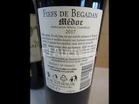 2 flessen bordeaux médoc fiefs des begadon 2017 - afbeelding 5 van  5
