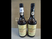 2 flessen calvados marquis de montdidier - afbeelding 1 van  5
