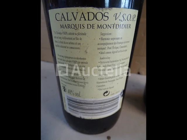 2 flessen calvados marquis de montdidier - afbeelding 5 van  5