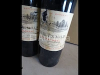 2 flessen canon fronsac château toumalin 1992 - afbeelding 4 van  4