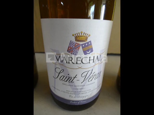 2 flessen chablis maréchal 2014, 1 fles saint-véran maréchal 2014 - afbeelding 8 van  8