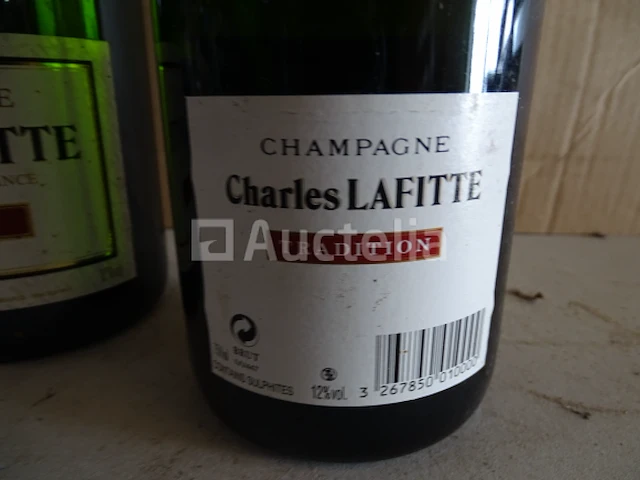 2 flessen champagne brut charles lafitte tradition grande cuvée - afbeelding 4 van  4