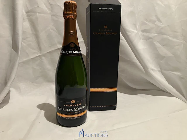 2 flessen champagne charles mignon - afbeelding 1 van  4