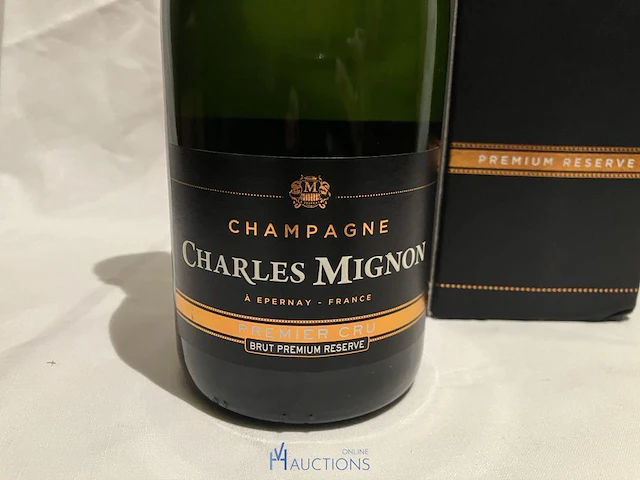 2 flessen champagne charles mignon - afbeelding 2 van  4