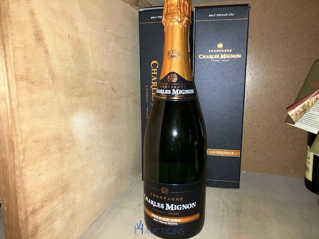 2 flessen champagne charles mignon - afbeelding 4 van  4