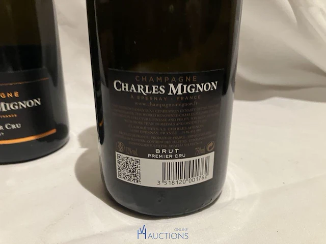 2 flessen champagne charles mignon - afbeelding 3 van  4