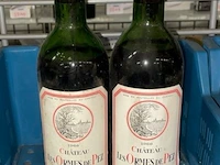 2 flessen château les ormes de pez 1966 - afbeelding 2 van  2