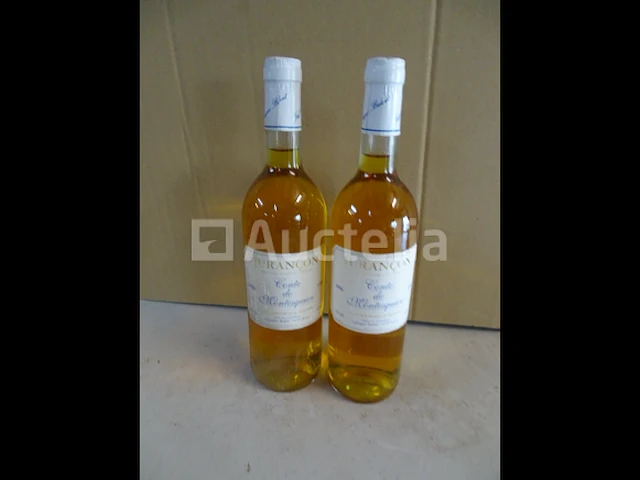 2 flessen comté de montesquiou jurancon 1996 - afbeelding 1 van  4