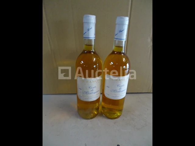 2 flessen comté de montesquiou jurancon 1996 - afbeelding 4 van  4