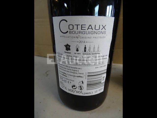 2 flessen côteaux bourguignon 2014 - afbeelding 3 van  3