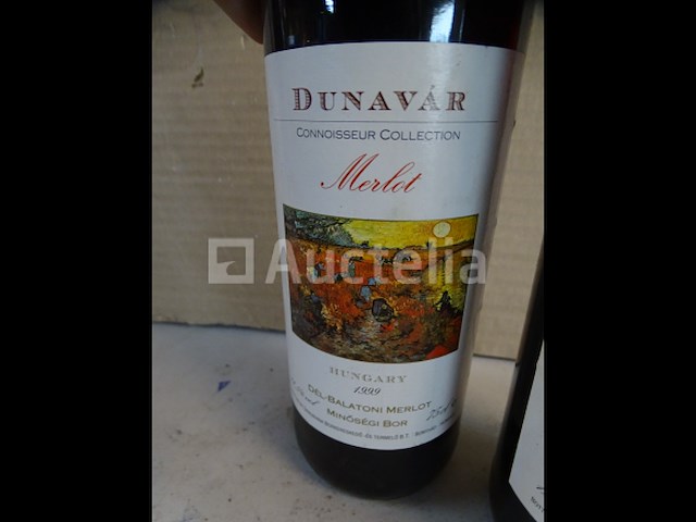 2 flessen dunavar merlot 1999 - afbeelding 3 van  4