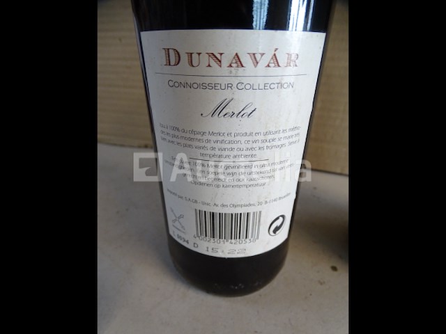 2 flessen dunavar merlot 1999 - afbeelding 4 van  4