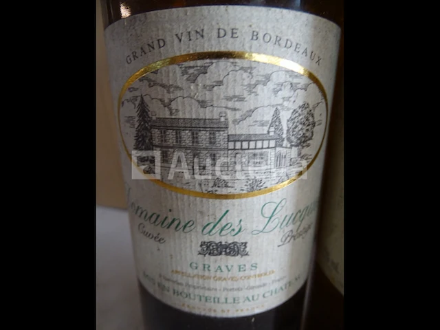 2 flessen graves domaine des lucques 2001 - afbeelding 2 van  3