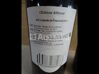 2 flessen lalande de pomerol château altimar 2009 - afbeelding 4 van  5