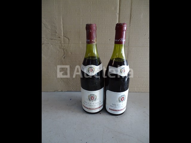 2 flessen mercurey clos van château d'estroyes 1982 - afbeelding 1 van  3