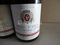 2 flessen mercurey clos van château d'estroyes 1982 - afbeelding 3 van  3