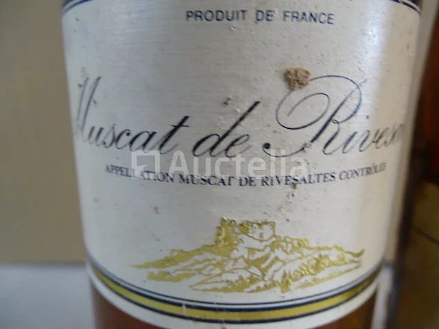 2 flessen muscat de riversaltes, 1 fles liebefraumilch 1992 - afbeelding 2 van  6