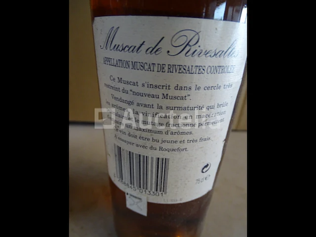 2 flessen muscat de riversaltes, 1 fles liebefraumilch 1992 - afbeelding 4 van  6