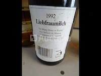 2 flessen muscat de riversaltes, 1 fles liebefraumilch 1992 - afbeelding 6 van  6