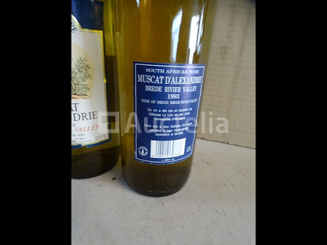 2 flessen muscat van alexandrië 1993 - afbeelding 4 van  4