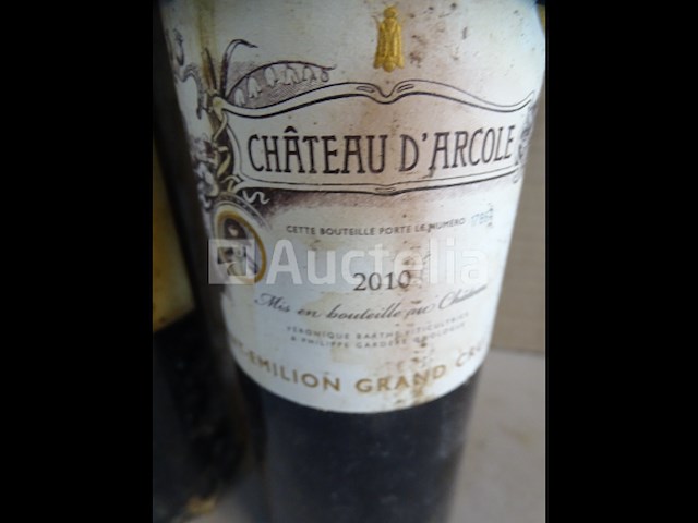 2 flessen saint-emilion grand cru château d'arcole 2010 - afbeelding 4 van  5