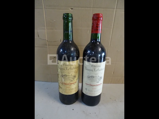 2 flessen saint-emilion grand cru château magnan la gaffelière 2003 - afbeelding 1 van  4