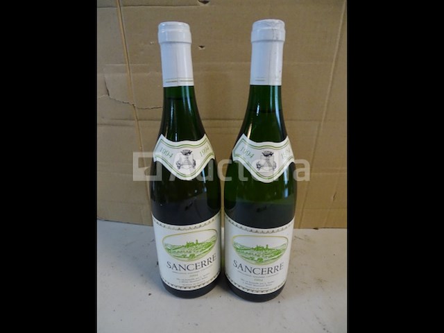 2 flessen sancerre 1994 - afbeelding 2 van  3