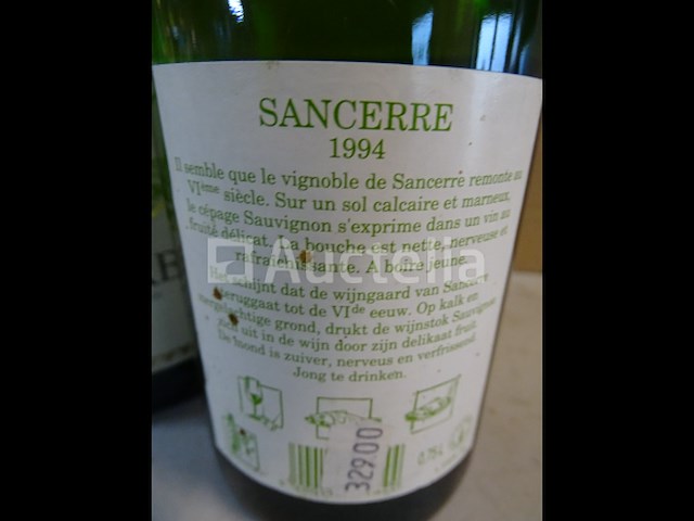 2 flessen sancerre 1994 - afbeelding 3 van  3