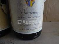 2 flessen santenay 1er cru passetemps 1993 - afbeelding 1 van  5