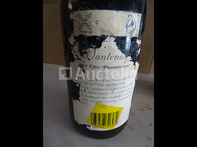 2 flessen santenay 1er cru passetemps 1993 - afbeelding 5 van  5