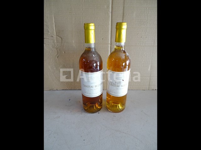 2 flessen sauternes château bernisse 1991 - afbeelding 1 van  6
