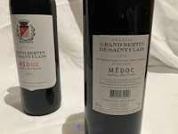 2 flessen wijn chateau grand bertin de saint clair - afbeelding 2 van  4