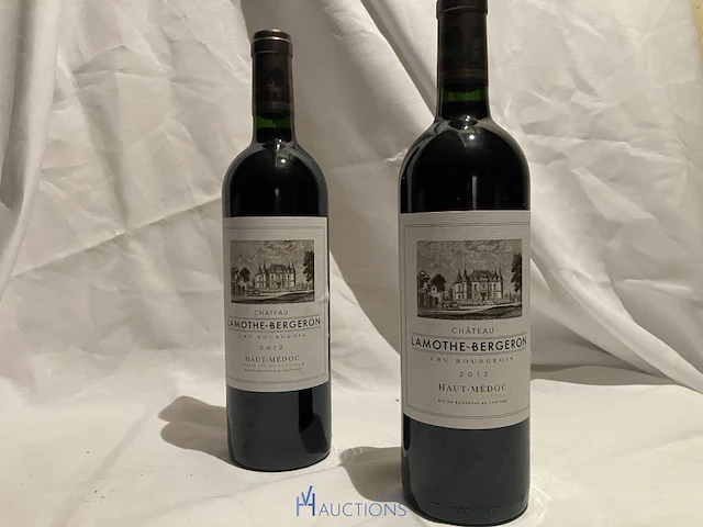 2 flessen wijn chateau lamothe-bergeron - afbeelding 1 van  4