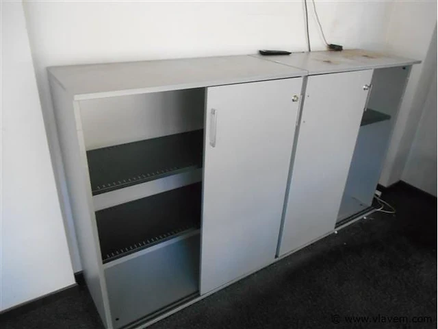 2 formica kasten 2legborden schuifdeuren - afbeelding 2 van  2