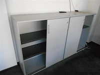2 formica kasten 2legborden schuifdeuren - afbeelding 2 van  2