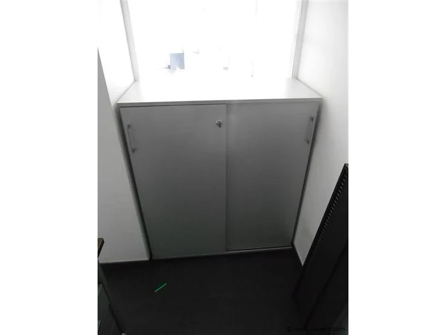 2 formica kasten 2legborden schuifdeuren - afbeelding 1 van  2
