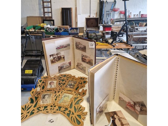 2 fotoalbums oldtimers - afbeelding 1 van  1