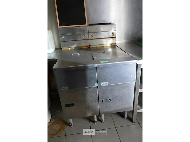 2 friteuse op aardgas demonteren - afbeelding 1 van  5