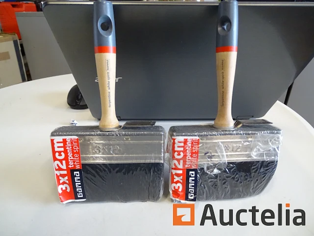 2 gamma vierkante penselen - afbeelding 2 van  3
