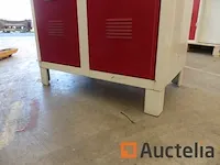2 garderobekasten 2 deuren