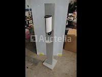 2 geldispensers, gelakt metaal - afbeelding 1 van  6