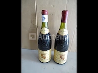 2 genummerde flessen châteauneuf-du-pape château maucoil 1984 - afbeelding 1 van  7