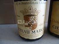 2 genummerde flessen châteauneuf-du-pape château maucoil 1984 - afbeelding 2 van  7