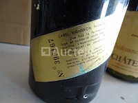 2 genummerde flessen châteauneuf-du-pape château maucoil 1984 - afbeelding 6 van  7