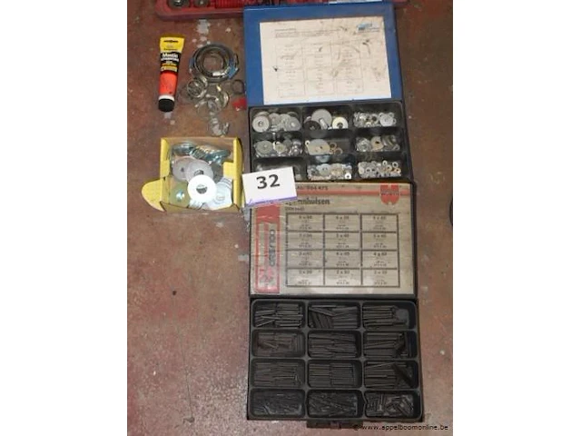 2 gereedschapsets inh rondellen en klemhulzen - afbeelding 1 van  3