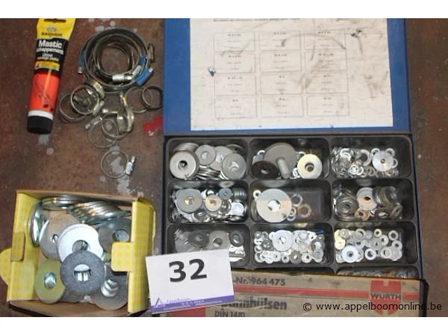 2 gereedschapsets inh rondellen en klemhulzen - afbeelding 3 van  3