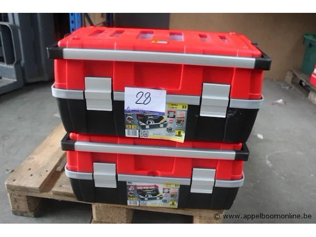 2 gereedschapskoffers mcplus - afbeelding 1 van  2