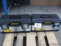 2 gereedschapskoffers stanley - afbeelding 1 van  2