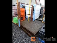 2 glastransport rekken metaal voor transport raamkozijnen of andere - afbeelding 1 van  4