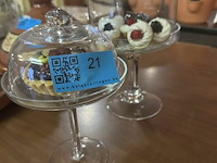 2 glazen stolpen - afbeelding 2 van  5